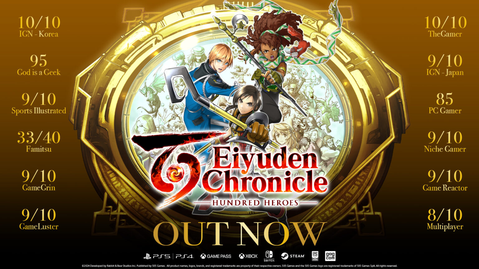 Incredible Accolades for Eiyuden Chronicle Hundred Heroes and FAQ Guide Eiyuden Chronicle 百英雄伝